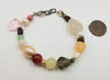 Set of cosmic necklace and bracelet.Beautiful, multi-stone, colorful & fun set.