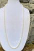 A classic white pearl rope.