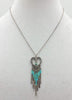Past Work - Looking for a vegan gift for your favorite Valentine? This one-of-a-kind necklace might just be that perfect gift for the person that wants. 18" length. SOLD.