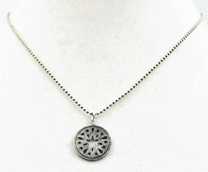 Past Work. Little Superstar, sterling silver pendant necklace. Sold.